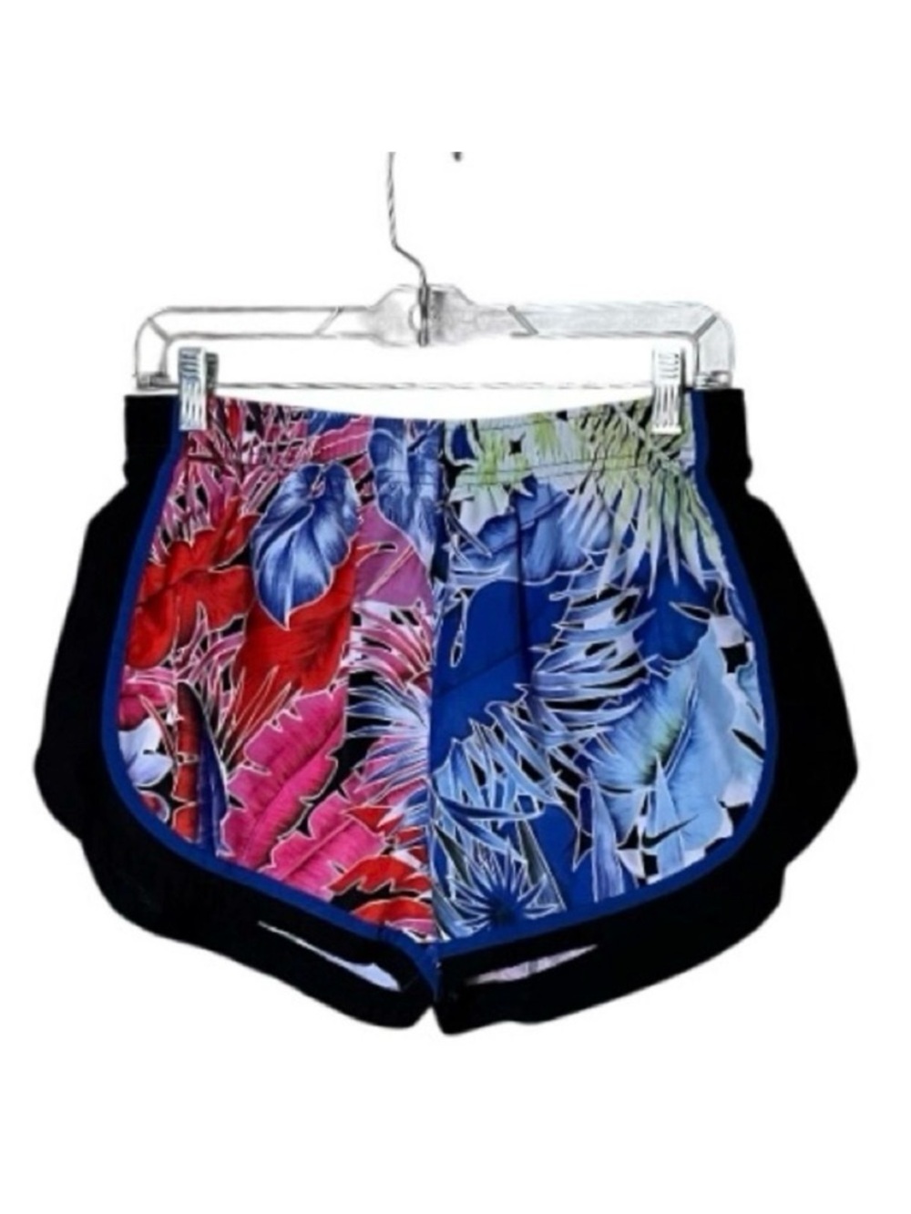 Nike Dri-Fit Tempo Multicolor Floral Running Athletic Shorts AT8047 Size Large